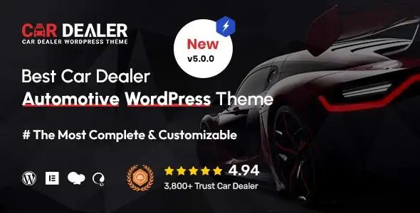 Car Dealer - Automotive Theme