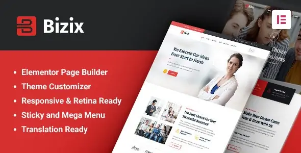 Bizix Corporate and Business Theme