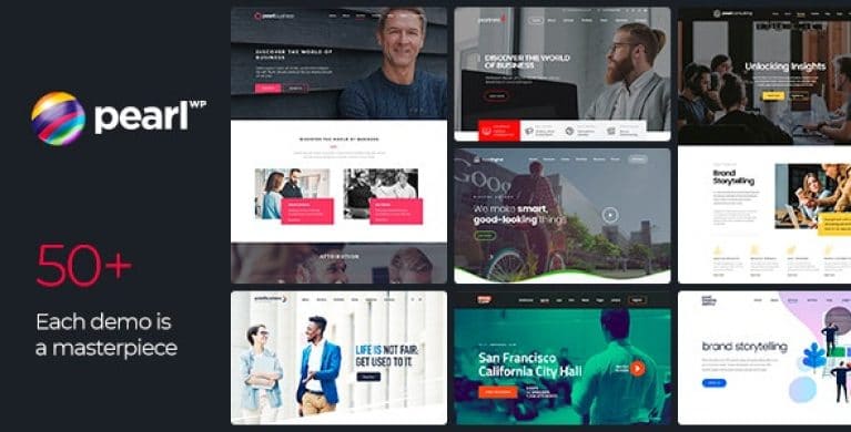 Pearl - Corporate Business Theme